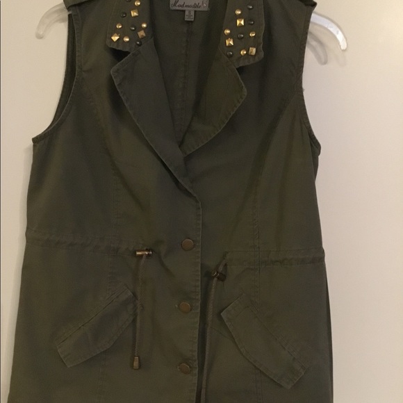 Chlad Madele Green Vest  Size Small $45 - Picture 4 of 16